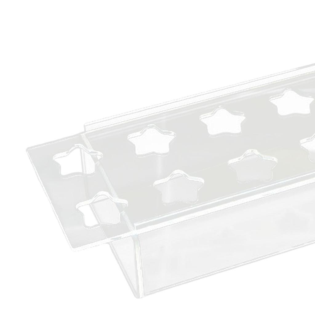 Clear Acrylic Flower Vase Rectangular Floral Arrangement Decorative Modern Wedding