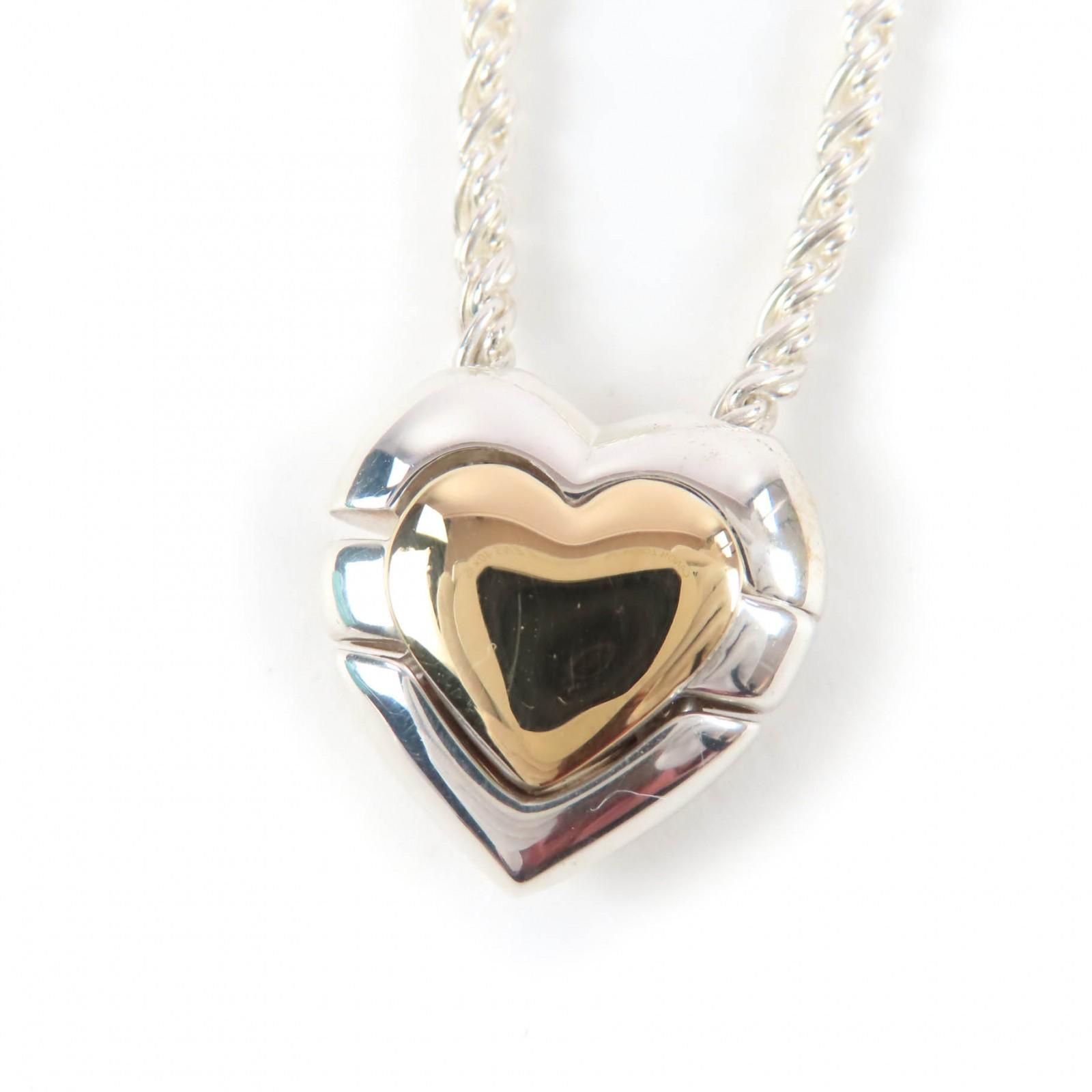 

Excellent TIFFANY&Co. Necklace Puzzle heart Silver 925 Women Used