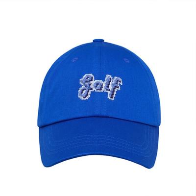 LOLONG Golf NEEDLEPOINT HAT - ROYAL