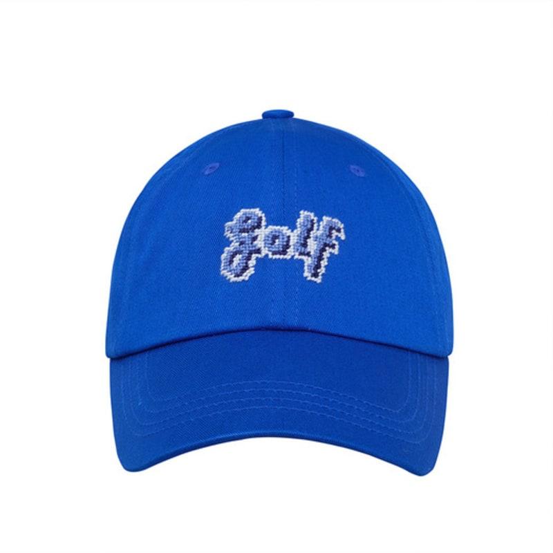 

LOLONG Golf NEEDLEPOINT HAT - ROYAL FREE