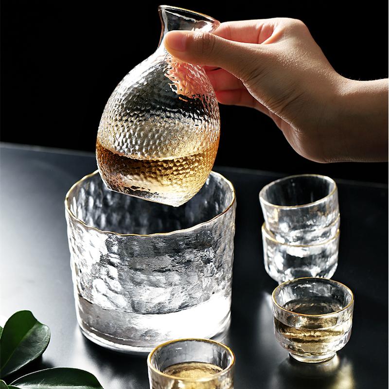 Szklany Zestaw do Sake Zestaw Kieliszków do Wina Podgrzewacz do Wina Fleszka Kieliszek do Shotów Zestawy Kieliszków do Białego Wina Dozownik do Wina Dzbanek do Sake Piersiówki Naczynia do Napojów