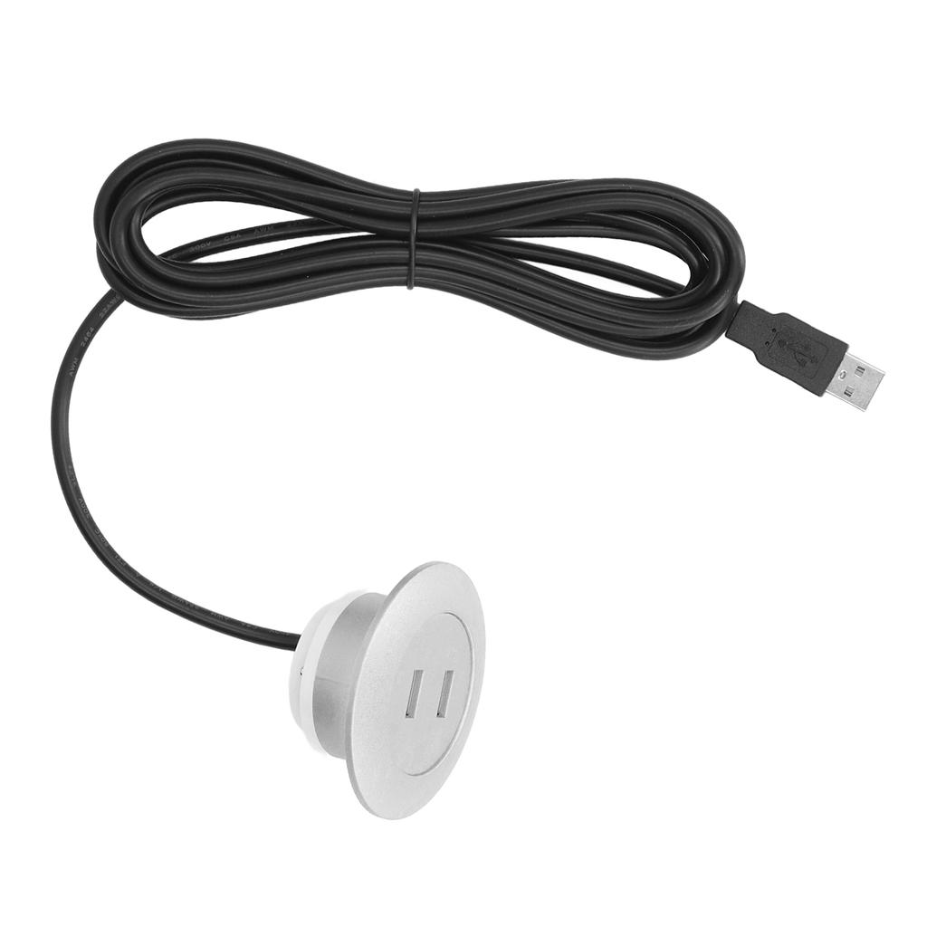 Pohovka USB nabíjecí zásuvka Instalace zapuštěnou montáží Dva USB nabíjecí porty Zásuvka pro domácí použití