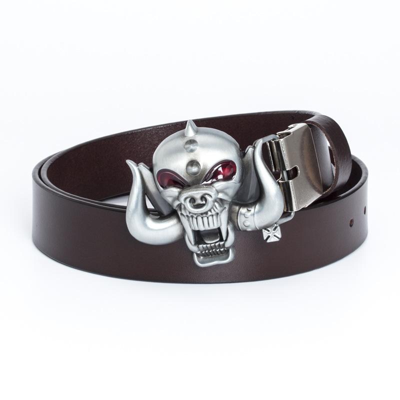 

Новый ремень из чистой коровьей кожи, мужской ремень, простое персонализированное украшение 130cm