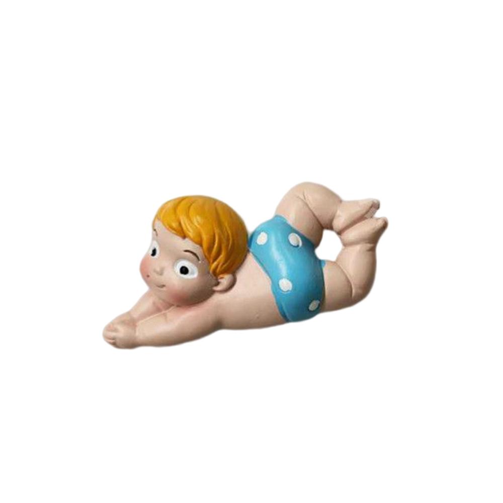 Cartoon Cute Funny Swimming Boy Girl Clown 3D Resin Design Refrigerator Stickers Home Kitchen Sticky Notes Decorations Gifts
