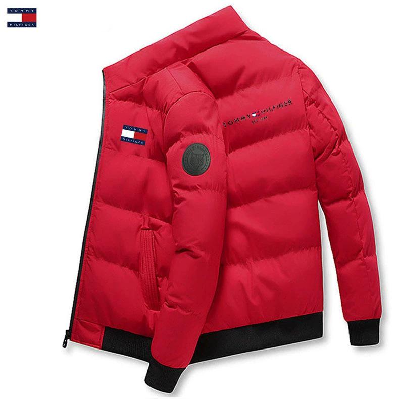 Winter Heren Dikke Katoenen Jas met Opstaande Kraag, Casual Koreaanse Stijl Bovenkleding - Nieuwe Collectie.