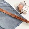 Belt Women's Retro Versatile Trendy Belt Summer New Instagram Style Small Crowd Waist Closing Jeans Belt Women