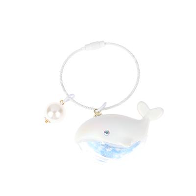 Lustiger Delphin-Schlüsselanhänger mit Flüssigkeit für Autoschlüssel, Kawaii-Wal-Haus-Anhänger, Schlüsselanhänger, Mädchen-Handtasche, Schlüsselanhänger, Schmuck, Geschenke