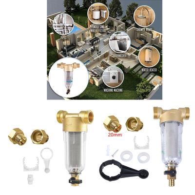 Spin-Down Waterfilter Hele Huis Spin-Down Sediment Waterfilter Herbruikbaar Spoelbaar Voorfiltratiesysteem Vervanging