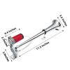 Air Horn Kit 12V Single Trumpet with Compressor Universal for Truck Car SUV, Easy Installation Loud