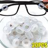 Silicone Anti Slip Ear Hooks for Eyeglasses Round Design Nose Pad Cushions Comfort Upgrade