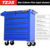 Multifunctional Mobile Cabinet Trolley Tool Box Trolley Tool Cart Storage Toolbox Tank Drawer Auto Repair Cart