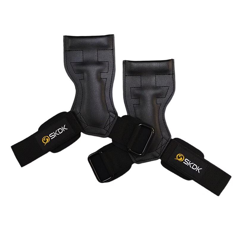 WEZHO Weightlifting Hand Grips with Wrist Support