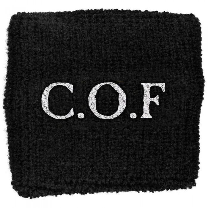 Cradle Of Filth Embroidered Wristband One Size blanc/noir