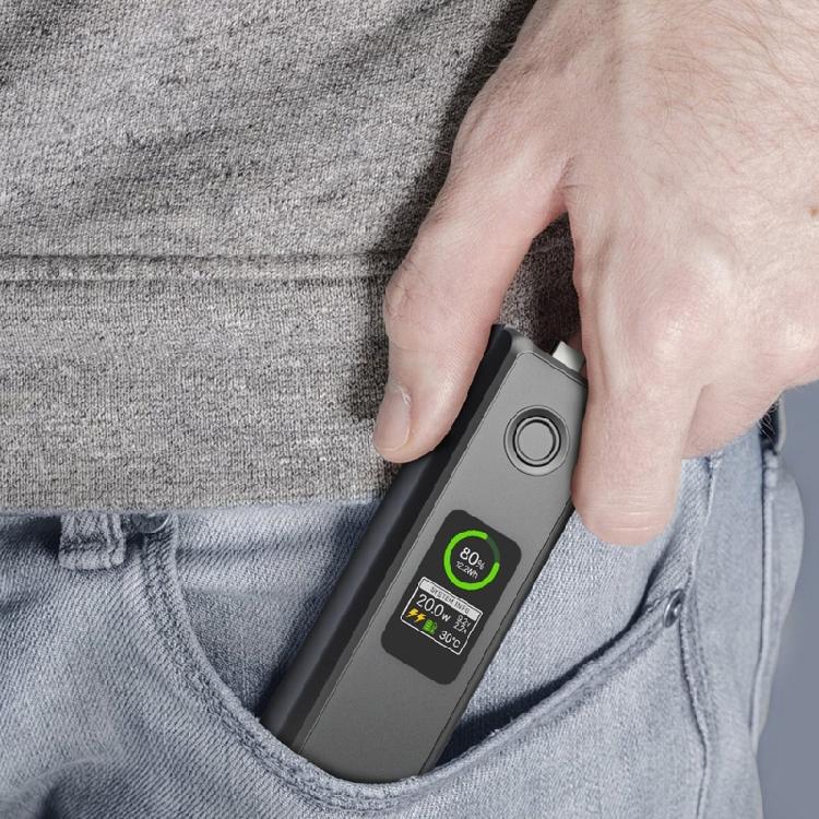 High Capacity Camera Handle for Pocket 3 With Real Time LED Power Monitoring And Rapid Recharge Capability