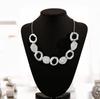 Personalized Exaggerated Necklace, Concentric Ring Fashion Alloy Accessories