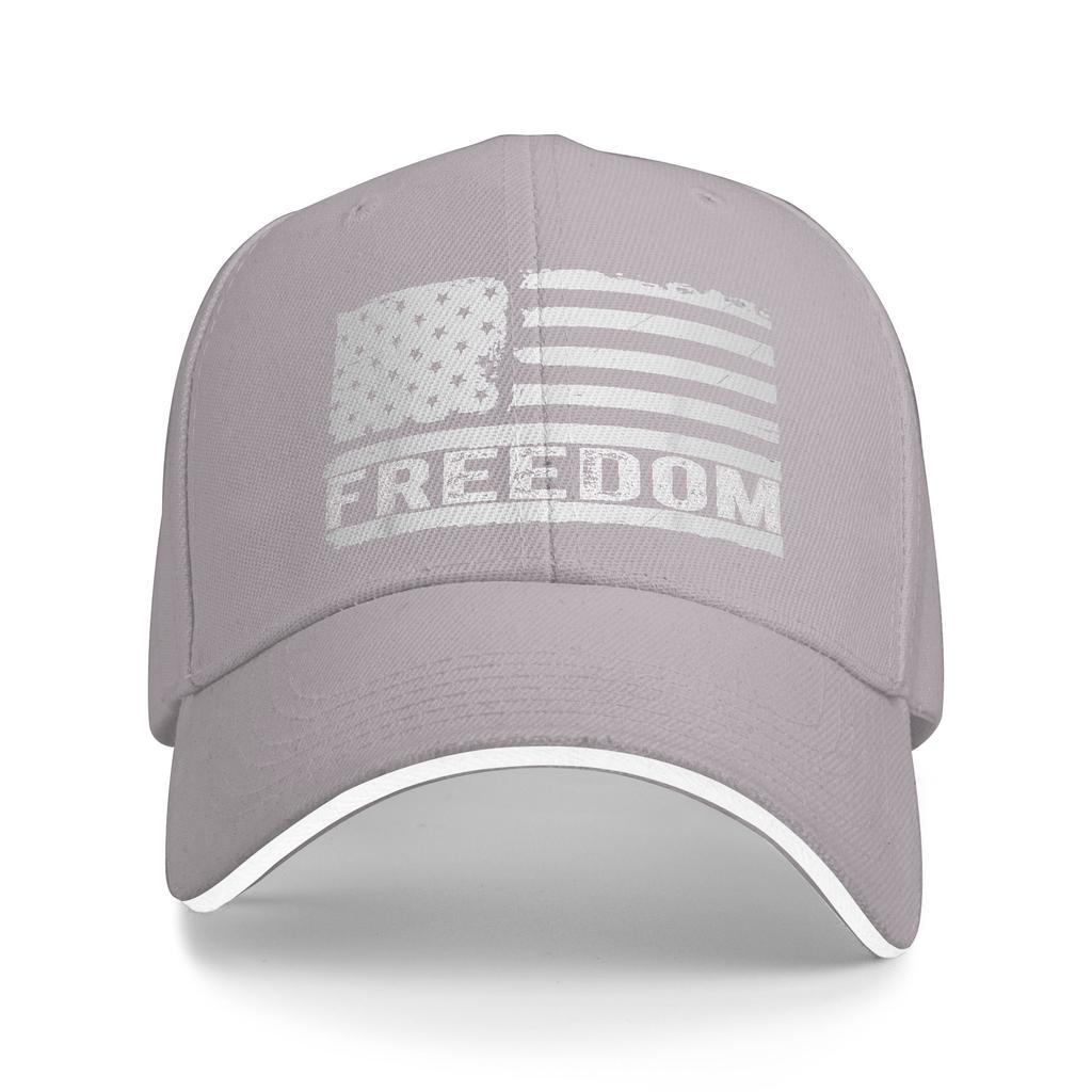 Summer Flag Freedom CHARLIE KIRK Baseball Cap Tennis Skate Y2k Retro Custom DIY Sun Hip Hop Hats Unisex Breathable Snapback Cap