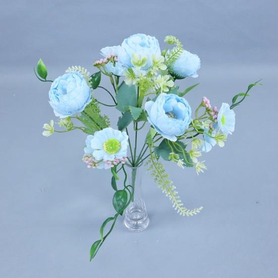 Useful Artificial Peony Fine Workmanship Eye-catching Decorative