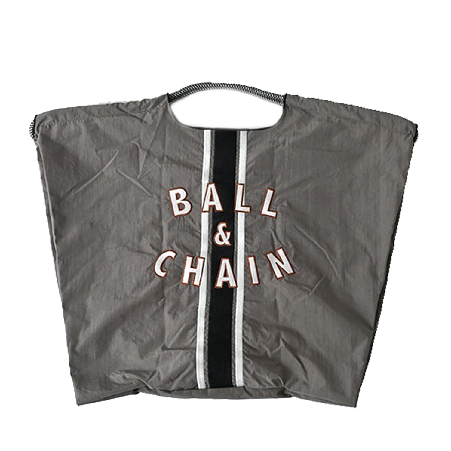 

Шариковая цепочка Аутентичный Большой размер LINE Вертикальная линия Однотонная Хозяйственная сумка Эко-сумка 301137 [Ball & Chain] & (Ф.ГРЕЙ, Л.)