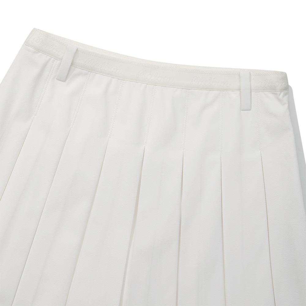 MALBON GOLF Double Pleated Skirt White (Woman)