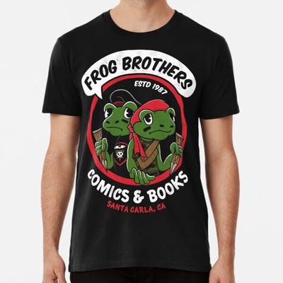 Frog Comics and Books - Vintage 80er Vampire T-Shirt S-5XL Bestes T-Shirt