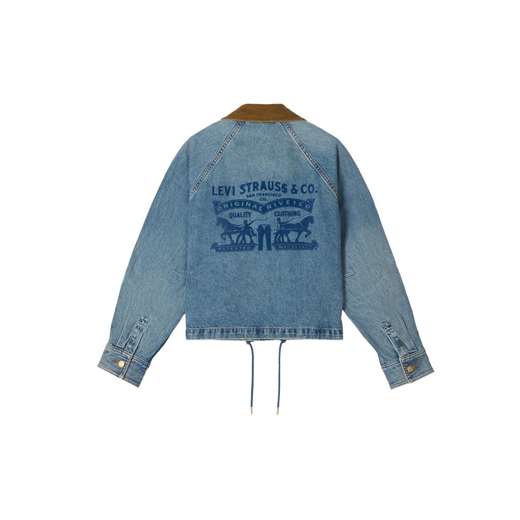 Levis Year Of The Horse Limited Edition Relaxed Vintage Style Comfortable Jacket Women Jackets 006R5-0001