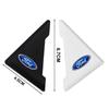 2PCS Silicone Car Badges Door Corner Cover Bumper Crash Scratch Protector for Ford Mustang Mk3 Mondeo Mk4 Fiesta Focus 2