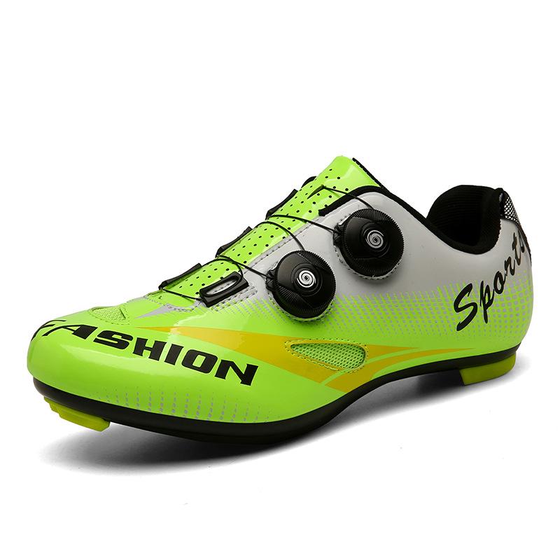 Men's and Women's Summer Breathable Clipless Cycling Shoes for Mountain and Road Biking.