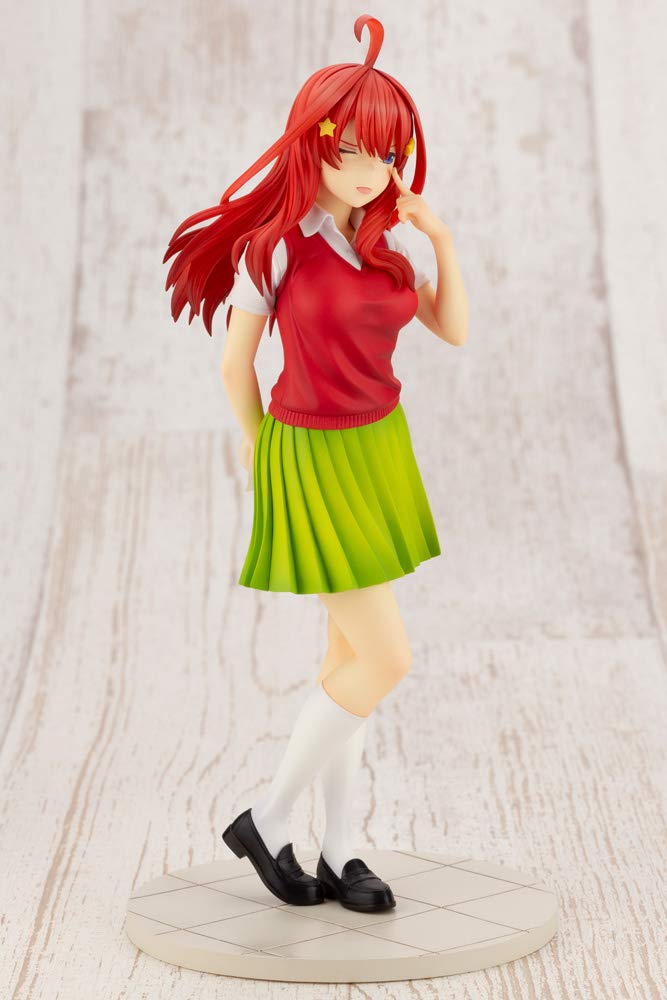 Limitovaná edice Quintessential Quintuplets Satsuki Nakano - lakovaná PVC figurka s plachým obličejem [Kotobukiya 1/8] (s díly)