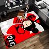 Heartfelt Love Cute Doll Office Rug Chair Mat, Game Carpet, Suitable for Front Door, Bedroom, Living Room, Desk, Holiday Gift