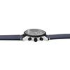 Montre bracelet homme - Theodor - Cadran bleu - Bracelet cuir bleu - Boîtier 41 mm
