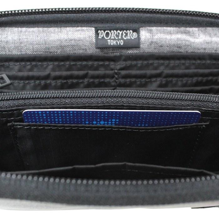 [Porter] TACTICAL Long Wallet 654-07080 Black 19x9.5x2cm