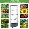 Tomato Planter Vertical Growing Container Tomato Cage with Trellis for Garden Outdoor Indoor Greenhouse Patio Balcony Terrace