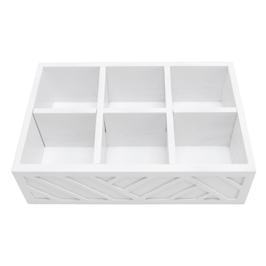 Coffee Bar Organizer Wood Coffee Station Organizer for Counter Coffee Pod Syrup Holder Tea Condiment Organizer