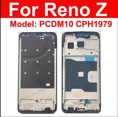 OPPO Reno Z CPH1979 Orta Muhafaza LCD Ön Çerçeve Orta Kapak Tutucu Ön LCD Çerçeve Çerçeve Parçaları