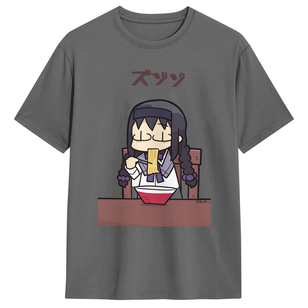 חולצות טי יוניסקס Mahou Shoujo Magi Madoka Magica בגדי כותנה בגדי חוף רחוב חולצה קצרה צווארון עגול היפ הופ קז'ואל טי שירט