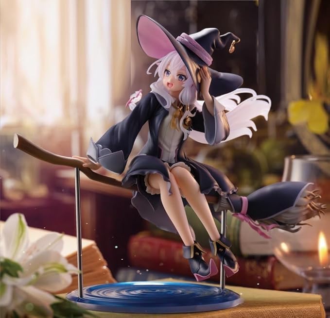 Elaina Figure Wandering Witch: The Journey of Elaina AMP+ Elaina Figure Witch Costume Ver. Official Approx. 20cm