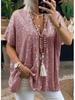 In Stock! 2021 Women's Summer Casual Loose Fit Sequin T-Shirt, Solid Color Short Sleeve Pullover