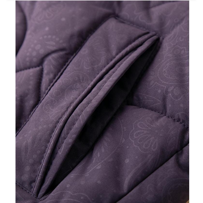 Grandma Winter Down Padded Jacket Ladies Hooded Thick Padded Jacket Jacket Fashion Warm Padded Jacket