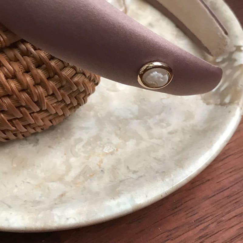 oar Cameo Satin Volume HairBand [VintagePink]