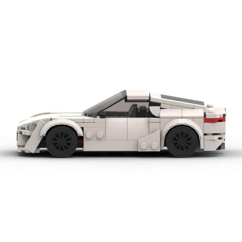 Creative Racing Vehicle MOC Bricks Mini Particle Sports Car Building Blocks DIY Puzzle Gift For Children Adults