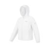Fitness Series Simple Sports Training Casual Lightweight Versatile Comfortable Loose Hooded Woven Jacket Women Jackets White A51W621701FWT