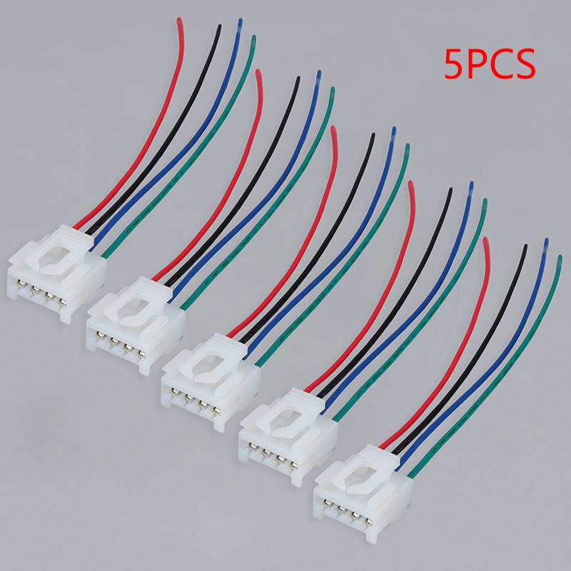 1/3/5Pcs Rear Tail Light Lamp 4Pin Connector Pigtail Plug Prewired Wiring 51277254 For Grande Punto Evo Alfa Romeo 147 156 159