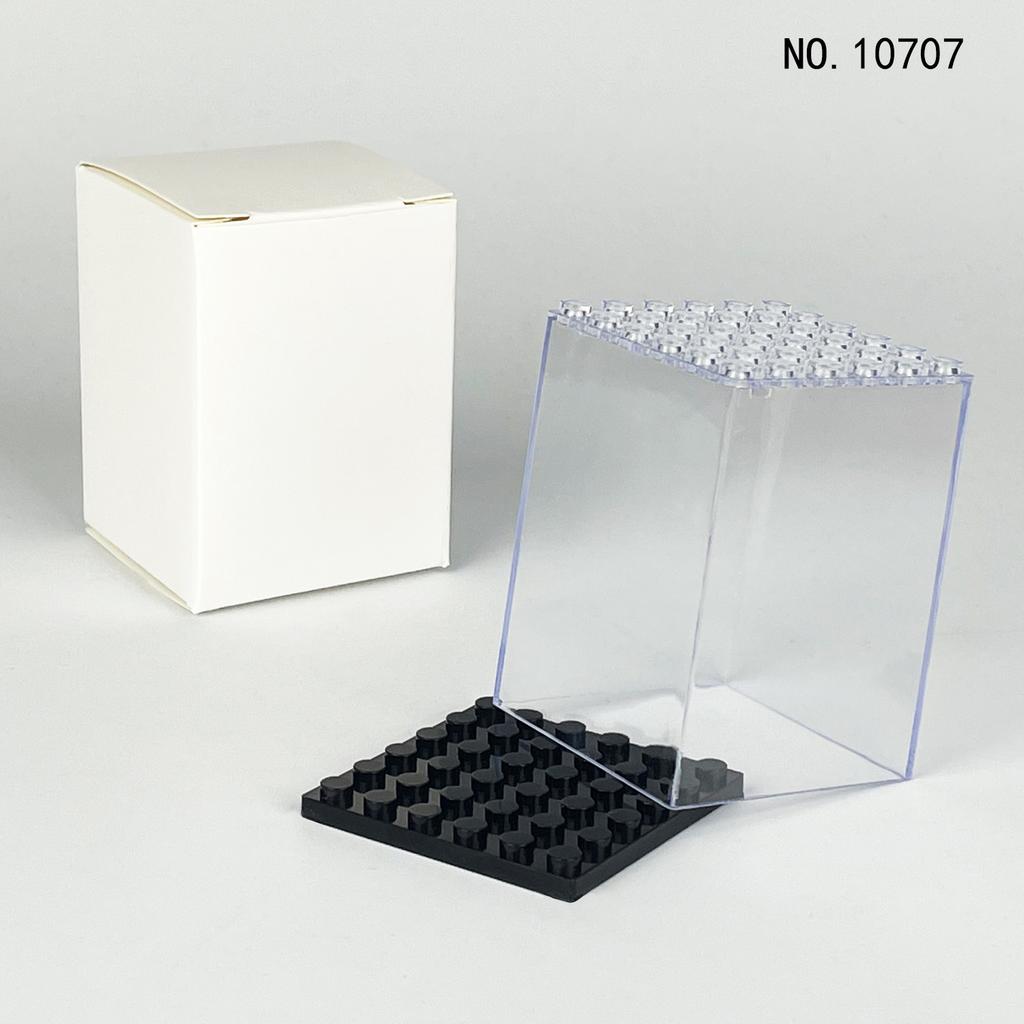 Package B6 Small Particle Display Box Storage Box Transparent Cover Children'S Assembled Building Block Toys And Decorations