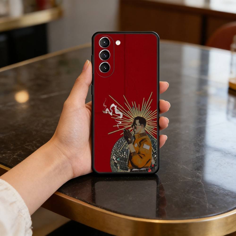 G-Game D-Disco E-Elysium Phone Case For Samsung S25,24,23,22,30,21,10,9,Ultra,Plus,Lite,FE,4,5 G Soft Black Case