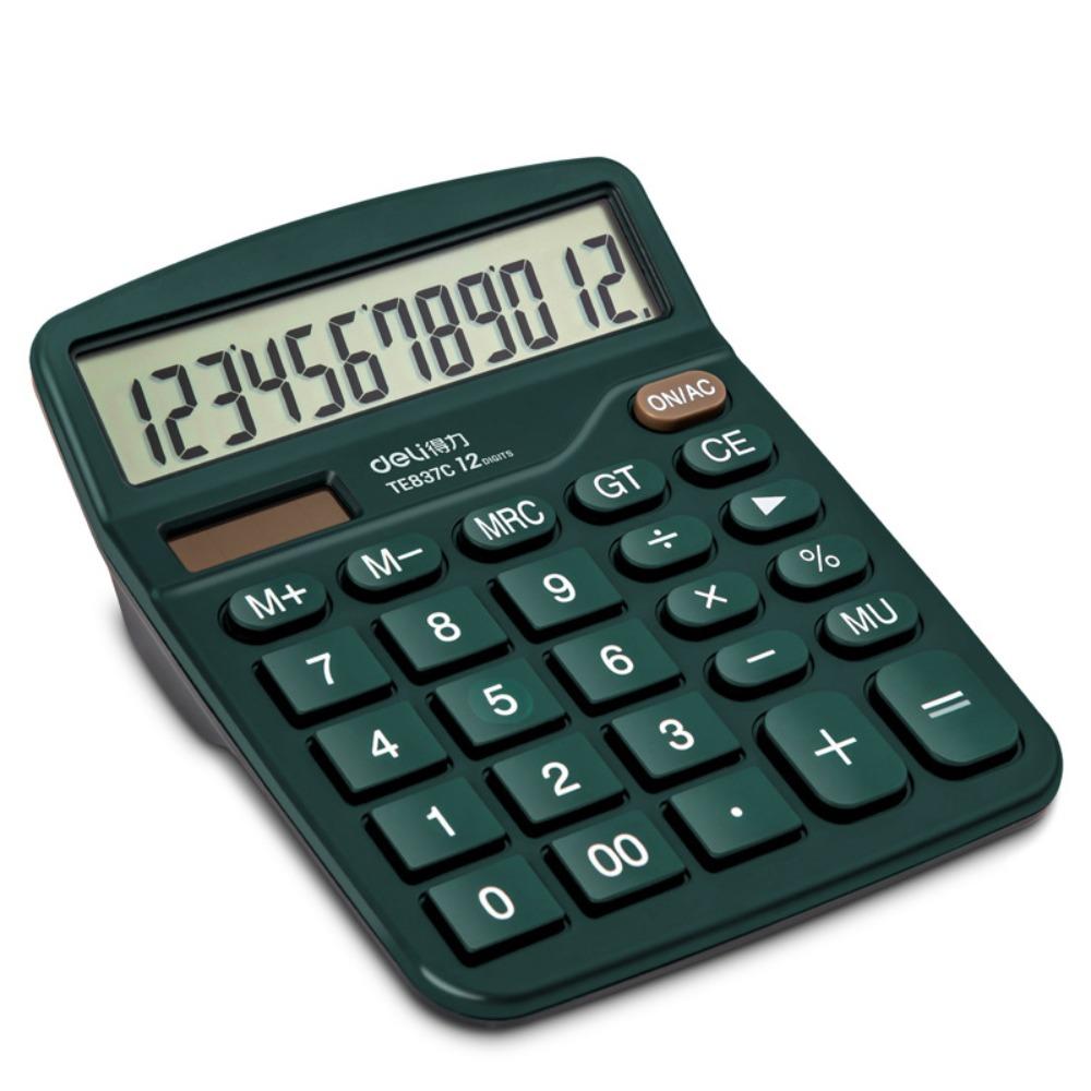 Accounting Tools Electronic Calculator Dual Power Supply Solar Calculator  Learning Tools