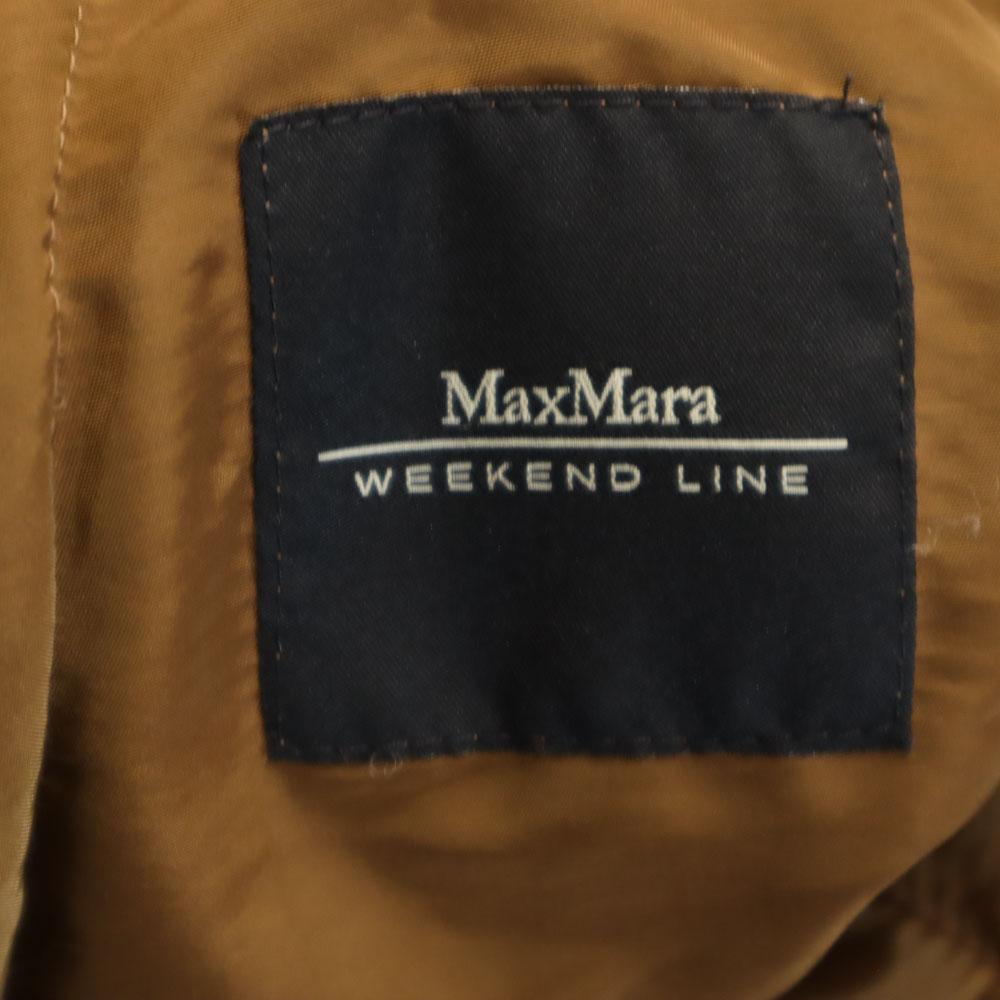 MAX MARA WEEK END LINE Duffle Daunenmantel 40 Braun Damen Gebraucht