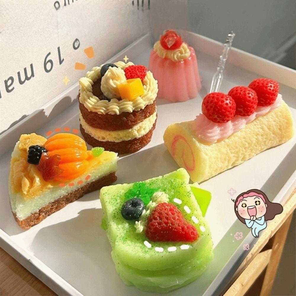 Chocolate Cheese Slow Rising Squeeze Toy Simulation Decompression Toy Slow Rebound Toy  Halloween