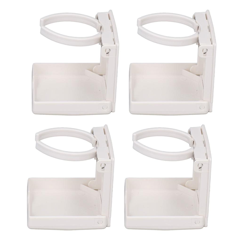 Suport de pahare pliabil, 4 buc. Suport de cană de băutură reglabil pentru RV mașină, navă, montare verticală sau pe perete