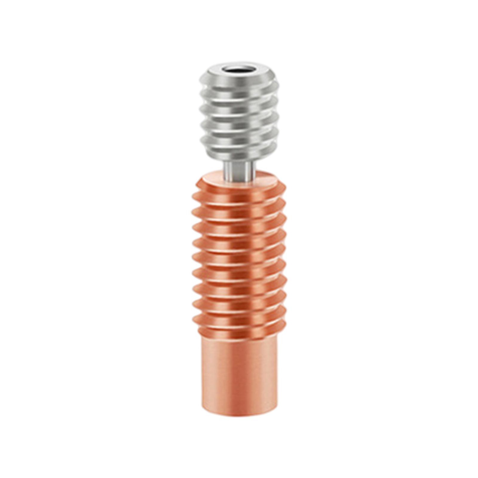 Heat Hot End Throat Tube Extruder Printer Throat High Temperature Resistant Heatbreak Throat for Ender 3 Printer Replace Parts
