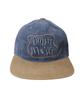 Seullipiseullib Flat Do What You Cant Navy/Brown Cap